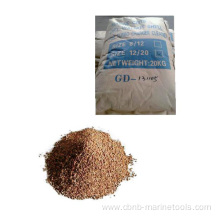 Water filtration dry walnut shell